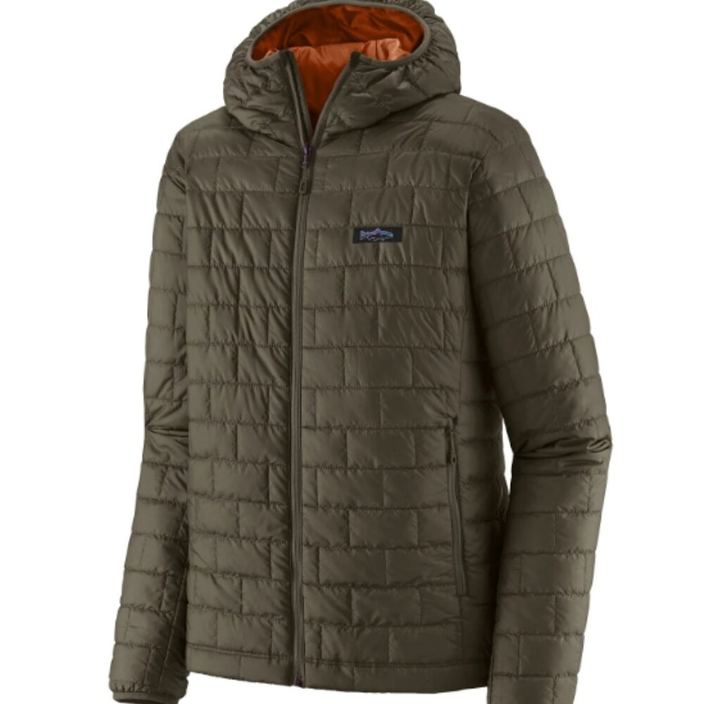 Patagonia Men's Nano Puff® Fitz Roy Trout Hoody